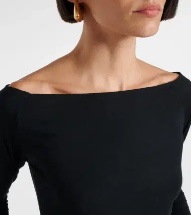 Dorothee Schumacher Chic Comfort off-shoulder top | Thumbnail 3 Dorothee Schumacher Chic Comfort off-shoulder top | Thumbnail 3