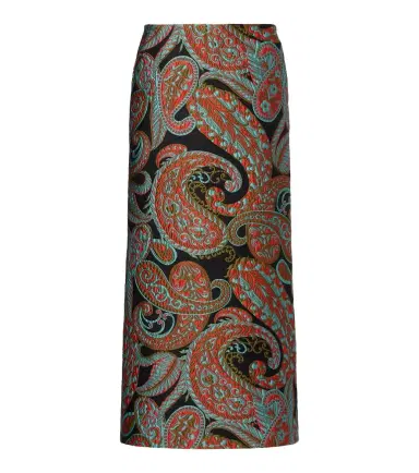 Etro Paisley jacquard midi skirt | Thumbnail 1 Etro Paisley jacquard midi skirt | Thumbnail 1
