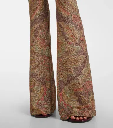 Etro Printed jersey flared pants | Thumbnail 3 Etro Printed jersey flared pants | Thumbnail 3