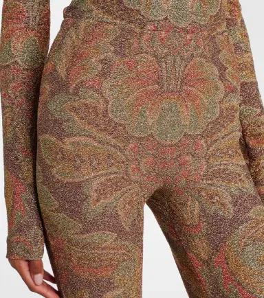 Etro Printed jersey flared pants | Thumbnail 4 Etro Printed jersey flared pants | Thumbnail 4