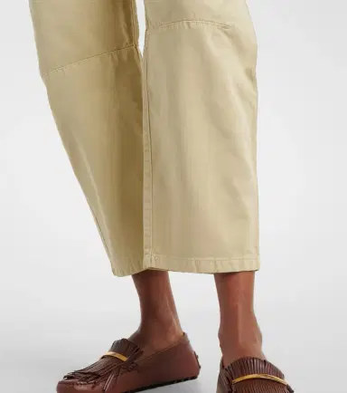Velvet Brylie cotton twill barrel-leg pants | Thumbnail 5 Velvet Brylie cotton twill barrel-leg pants | Thumbnail 5
