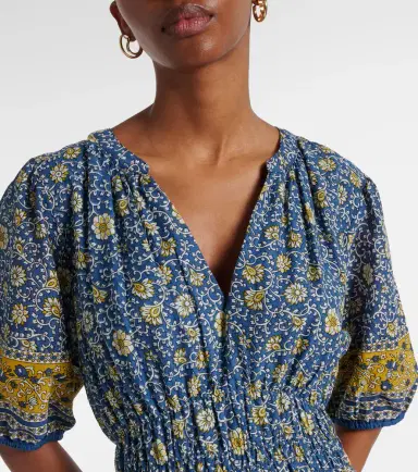 Velvet Natalia floral cotton maxi dress | Thumbnail 4 Velvet Natalia floral cotton maxi dress | Thumbnail 4