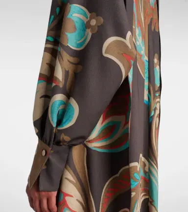 Etro Printed asymmetric maxi dress | Thumbnail 3 Etro Printed asymmetric maxi dress | Thumbnail 3
