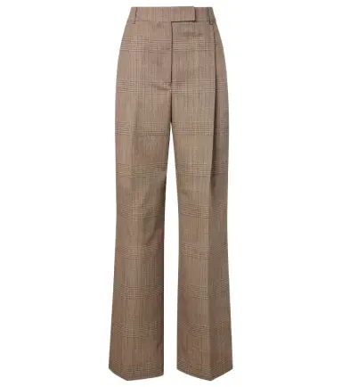 Rohe Róhe Checked virgin wool straight pants | Thumbnail 1 Rohe Róhe Checked virgin wool straight pants | Thumbnail 1