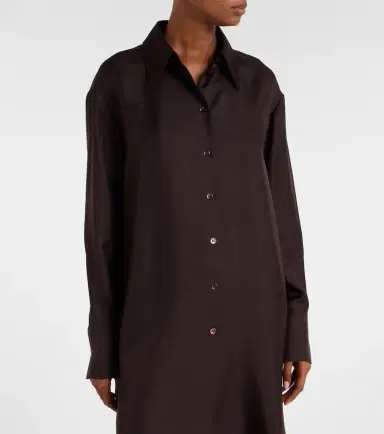 Rohe Róhe Oversized silk shirt | Thumbnail 6 Rohe Róhe Oversized silk shirt | Thumbnail 6