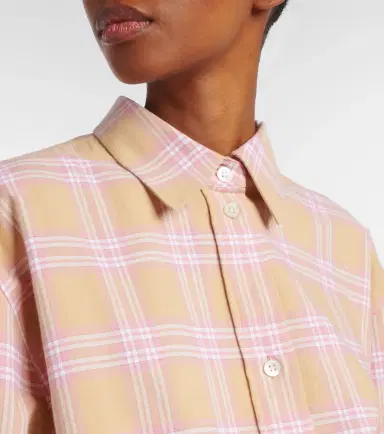 RÓHE Róhe Checked cotton flannel overshirt | Thumbnail 2 RÓHE Róhe Checked cotton flannel overshirt | Thumbnail 2
