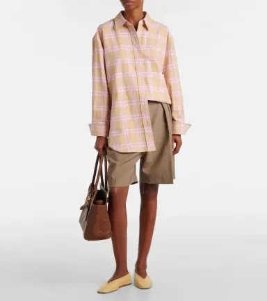 RÓHE Róhe Checked cotton flannel overshirt | Thumbnail 3 RÓHE Róhe Checked cotton flannel overshirt | Thumbnail 3
