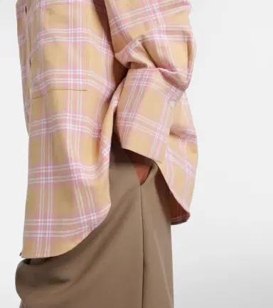RÓHE Róhe Checked cotton flannel overshirt | Thumbnail 6 RÓHE Róhe Checked cotton flannel overshirt | Thumbnail 6