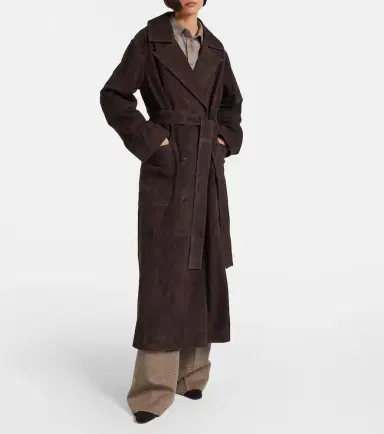 Rohe Róhe Suede wrap coat | Thumbnail 2 Rohe Róhe Suede wrap coat | Thumbnail 2