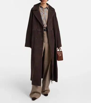 Rohe Róhe Suede wrap coat | Thumbnail 5 Rohe Róhe Suede wrap coat | Thumbnail 5