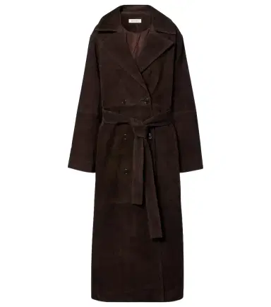Rohe Róhe Suede wrap coat | Thumbnail 1 Rohe Róhe Suede wrap coat | Thumbnail 1