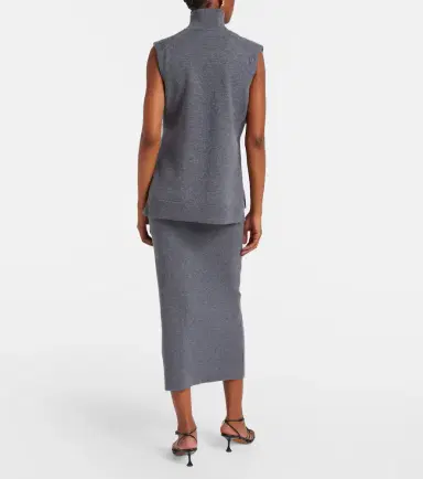 Rohe Róhe Layered wool and cashmere-blend midi dress | Thumbnail 4 Rohe Róhe Layered wool and cashmere-blend midi dress | Thumbnail 4
