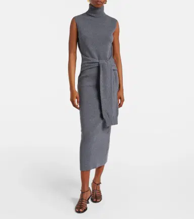 Rohe Róhe Layered wool and cashmere-blend midi dress | Thumbnail 6 Rohe Róhe Layered wool and cashmere-blend midi dress | Thumbnail 6