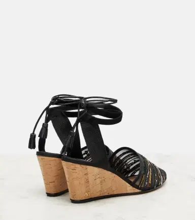 Valentino Garavani La Cruisette embellished espadrille wedges | Thumbnail 2 Valentino Garavani La Cruisette embellished espadrille wedges | Thumbnail 2