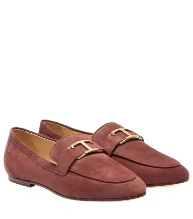 Tod's T Timeless suede loafers | Thumbnail 1 Tod's T Timeless suede loafers | Thumbnail 1