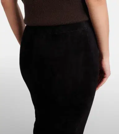 STOULS Carolyn mid-rise suede leggings | Thumbnail 4 STOULS Carolyn mid-rise suede leggings | Thumbnail 4