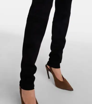 STOULS Carolyn mid-rise suede leggings | Thumbnail 6 STOULS Carolyn mid-rise suede leggings | Thumbnail 6