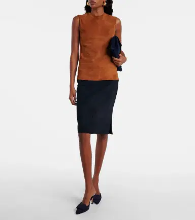 Stouls Miuccia suede top | Thumbnail 2 Stouls Miuccia suede top | Thumbnail 2