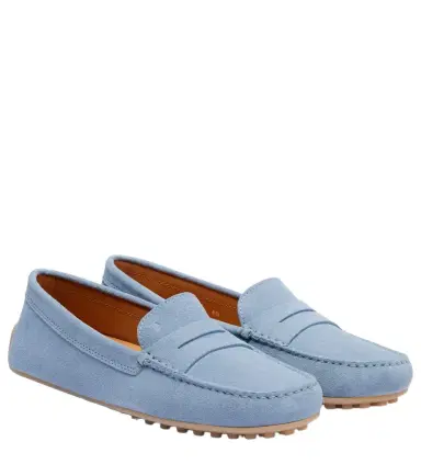 Tod's Gommino suede driving shoes | Thumbnail 1 Tod's Gommino suede driving shoes | Thumbnail 1
