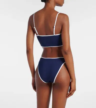 Polo Ralph Lauren High Leg Scoop logo bikini bottoms | Thumbnail 3 Polo Ralph Lauren High Leg Scoop logo bikini bottoms | Thumbnail 3