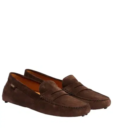 Tod's Gommino suede driving shoes | Thumbnail 1 Tod's Gommino suede driving shoes | Thumbnail 1