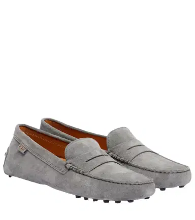 Tod's Gommino suede driving shoes | Thumbnail 1 Tod's Gommino suede driving shoes | Thumbnail 1