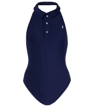 Polo Ralph Lauren Collar halterneck bodysuit | Thumbnail 1 Polo Ralph Lauren Collar halterneck bodysuit | Thumbnail 1