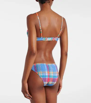 Polo Ralph Lauren Devin Hipster checked bikini bottoms | Thumbnail 2 Polo Ralph Lauren Devin Hipster checked bikini bottoms | Thumbnail 2