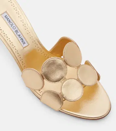 Manolo Blahnik Haribalmu 50 leather mules | Thumbnail 4 Manolo Blahnik Haribalmu 50 leather mules | Thumbnail 4