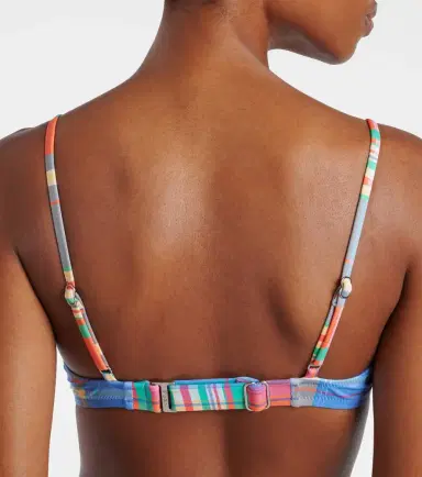 Polo Ralph Lauren UW Balconette Bra checked bikini top | Thumbnail 3 Polo Ralph Lauren UW Balconette Bra checked bikini top | Thumbnail 3