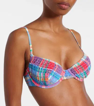 Polo Ralph Lauren UW Balconette Bra checked bikini top | Thumbnail 5 Polo Ralph Lauren UW Balconette Bra checked bikini top | Thumbnail 5