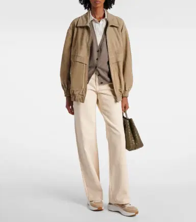 Tod's Leather-trimmed sneakers | Thumbnail 5 Tod's Leather-trimmed sneakers | Thumbnail 5