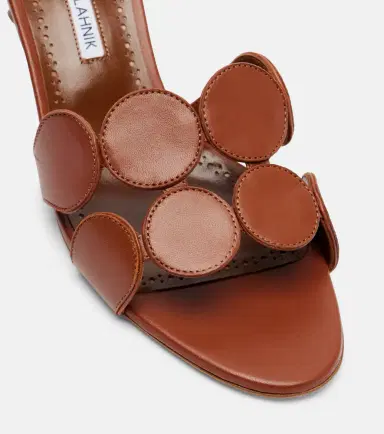 Manolo Blahnik Haribalmu 50 leather mules | Thumbnail 4 Manolo Blahnik Haribalmu 50 leather mules | Thumbnail 4