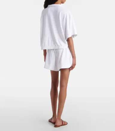 Polo Ralph Lauren Cotton terry polo shirt and shorts set | Thumbnail 3 Polo Ralph Lauren Cotton terry polo shirt and shorts set | Thumbnail 3