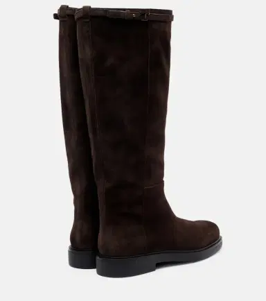 Tod's Suede knee-high boots | Thumbnail 4 Tod's Suede knee-high boots | Thumbnail 4