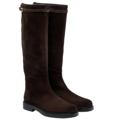 Tod's Suede knee-high boots | Thumbnail 1 Tod's Suede knee-high boots | Thumbnail 1