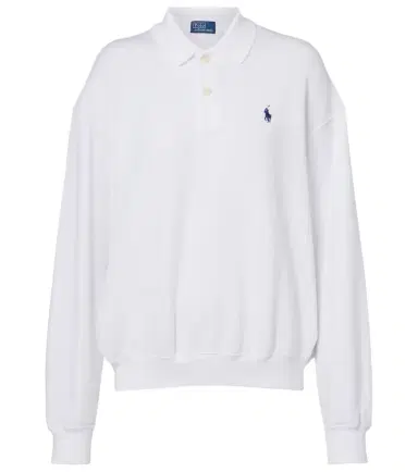 Polo Ralph Lauren Cotton-blend polo sweater | Thumbnail 1 Polo Ralph Lauren Cotton-blend polo sweater | Thumbnail 1
