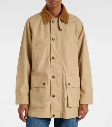 Polo Ralph Lauren Corduroy-trimmed cotton field jacket | Thumbnail 7 Polo Ralph Lauren Corduroy-trimmed cotton field jacket | Thumbnail 7