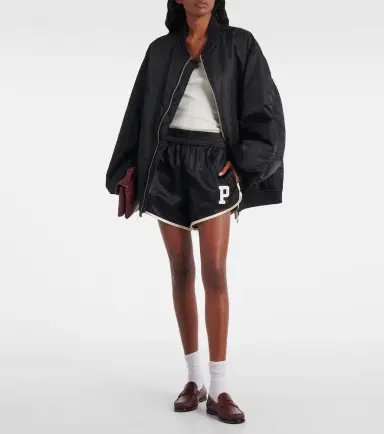 Polo Ralph Lauren Rally cotton-blend satin shorts | Thumbnail 4 Polo Ralph Lauren Rally cotton-blend satin shorts | Thumbnail 4