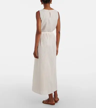 ASCENO Rafaela cotton and linen maxi skirt | Thumbnail 3 ASCENO Rafaela cotton and linen maxi skirt | Thumbnail 3