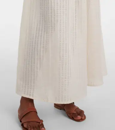 ASCENO Kobe checked cotton and linen crop top | Thumbnail 4 ASCENO Kobe checked cotton and linen crop top | Thumbnail 4