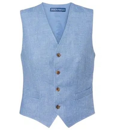 Polo Ralph Lauren Linen and cotton twill vest | Thumbnail 1 Polo Ralph Lauren Linen and cotton twill vest | Thumbnail 1