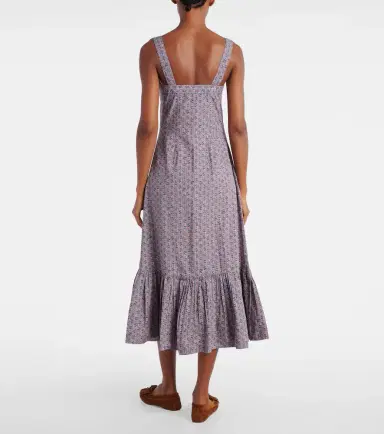 Polo Ralph Lauren Floral cotton midi dress | Thumbnail 5 Polo Ralph Lauren Floral cotton midi dress | Thumbnail 5