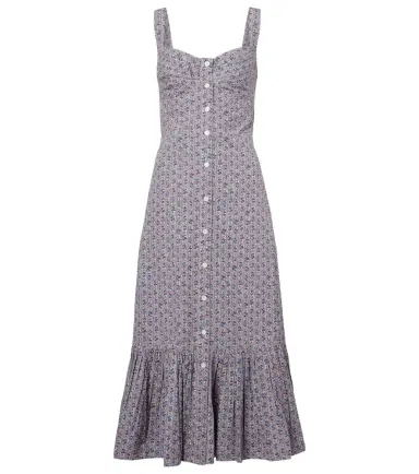 Polo Ralph Lauren Floral cotton midi dress | Thumbnail 1 Polo Ralph Lauren Floral cotton midi dress | Thumbnail 1