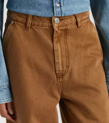 Ami Paris Cotton twill wide-leg pants | Thumbnail 6 Ami Paris Cotton twill wide-leg pants | Thumbnail 6