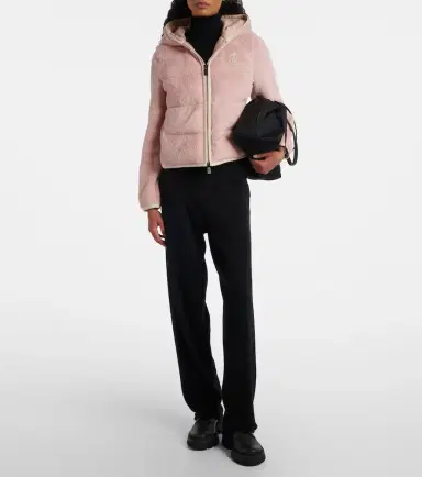 Moncler Grenoble Down-paneled zip-up hoodie | Thumbnail 4 Moncler Grenoble Down-paneled zip-up hoodie | Thumbnail 4