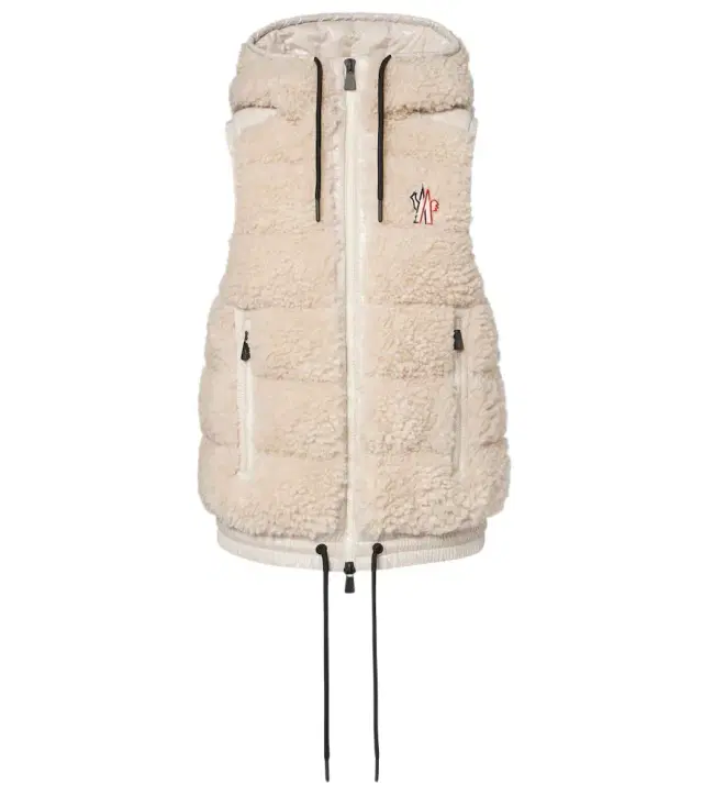 Hooded down vest Hooded down vest