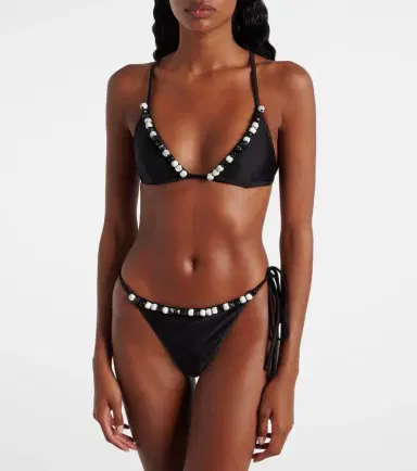 SIR Baci beaded bikini top | Thumbnail 3 SIR Baci beaded bikini top | Thumbnail 3