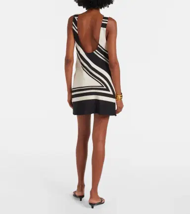 SIR Pietra printed silk crêpe minidress | Thumbnail 3 SIR Pietra printed silk crêpe minidress | Thumbnail 3