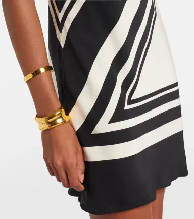 SIR Pietra printed silk crêpe minidress | Thumbnail 5 SIR Pietra printed silk crêpe minidress | Thumbnail 5